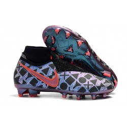 Tacchetti da Calcio Nike Phantom VSN Elite DF FG Blu Nero Rossa