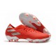 Scarpe Calcio Adidas Nemeziz 19.1 FG Rosso Argento