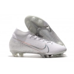 Scarpe Nuovo Nike Mercurial Superfly VII Elite FG Bianco