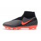 Nike Phantom Vision Elite DF FG Scarpa Nero Rosso