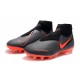 Nike Phantom Vision Elite DF FG Scarpa Nero Rosso