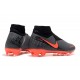 Nike Phantom Vision Elite DF FG Scarpa Nero Rosso