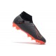 Nike Phantom Vision Elite DF FG Scarpa Nero Rosso