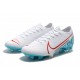 Nike Mercurial Vapor XIII 360 Elite FG Scarpa - Bianco Blu