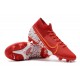 Scarpe Nuovo Nike Mercurial Superfly VII Elite FG Rosso Bianco