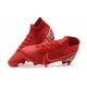 Scarpe Nuovo Nike Mercurial Superfly VII Elite FG Rosso Bianco