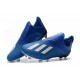 Scarpa da Calcio Nuovo adidas X 19+ FG - Blu Bianco