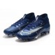 Nike Dream Speed Mercurial Superfly VII Elite FG Blu Bianco