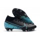 Scarpe Nuovo Nike Mercurial Superfly VII Elite FG Negro Blu