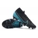 Scarpe Nuovo Nike Mercurial Superfly VII Elite FG Negro Blu