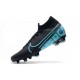 Scarpe Nuovo Nike Mercurial Superfly VII Elite FG Negro Blu