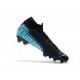 Scarpe Nuovo Nike Mercurial Superfly VII Elite FG Negro Blu