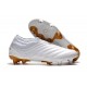 Scarpe Per Gli Uomini adidas Copa 19+ FG Bianco Oro