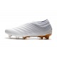 Scarpe Per Gli Uomini adidas Copa 19+ FG Bianco Oro