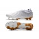 Scarpe Per Gli Uomini adidas Copa 19+ FG Bianco Oro