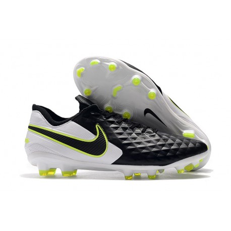 Scarpe da Calcio Nike Tiempo Legend VIII FG - Nero Vot Bianco