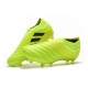 Nuovi Scarpe Da Calcio adidas Copa 19+ FG Volt Nero