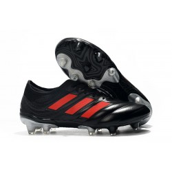 Adidas Copa 19.1 FG Scarpe da Calcio - Uomo Nero Rosso