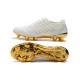 Adidas Copa 19.1 FG Scarpe da Calcio - Uomo Bianco Oro