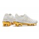 Adidas Copa 19.1 FG Scarpe da Calcio - Uomo Bianco Oro