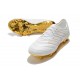 Adidas Copa 19.1 FG Scarpe da Calcio - Uomo Bianco Oro