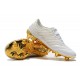 Adidas Copa 19.1 FG Scarpe da Calcio - Uomo Bianco Oro