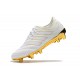 Adidas Copa 19.1 FG Scarpe da Calcio - Uomo Bianco Oro