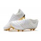 Adidas Copa 19.1 FG Scarpe da Calcio - Uomo Bianco Oro