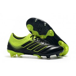 Adidas Copa 19.1 FG Scarpe da Calcio - Uomo Nero Volt