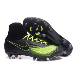 Nuovo Magista Obra II FG - Scarpe da calcetto con tacchetti - Nero Volt