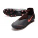 Nike Phantom Vision Elite DF FG Scarpa Grigio Scuro Mango Acceso Nero