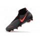 Nike Phantom Vision Elite DF FG Scarpa Grigio Scuro Mango Acceso Nero