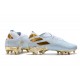 Scarpe Calcio Adidas Nemeziz 19.1 FG Bianco Oro Metallico Light Aqua