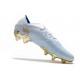 Scarpe Calcio Adidas Nemeziz 19.1 FG Bianco Oro Metallico Light Aqua