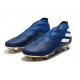 Scarpe Calcio Adidas Nemeziz 19+ FG Uomo - Bianco Blu