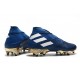 Scarpe Calcio Adidas Nemeziz 19+ FG Uomo - Bianco Blu