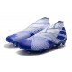 Scarpe Calcio Adidas Nemeziz 19+ FG Uomo - Bianco Blu