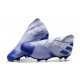 Scarpe Calcio Adidas Nemeziz 19+ FG Uomo - Bianco Blu