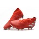 Scarpe Calcio Adidas Nemeziz 19+ FG Uomo - Rosso Argento