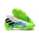 Scarpe Calcio Adidas Nemeziz 19+ FG Uomo - Bianco Blu Verde