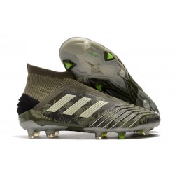 Scarpe da Calcio adidas Predator 19+ FG Verde Legacy Sabbia