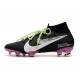 Nike Scapra Mercurial Superfly 7 Elite SE FG Nero Bianco Viola