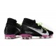 Nike Scapra Mercurial Superfly 7 Elite SE FG Nero Bianco Viola