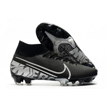 Nike Scapra Mercurial Superfly 7 Elite SE FG Nero Grigio Cool