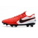 Scarpe da Calcio Nike Tiempo Legend VIII FG - Bianco Rosso