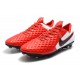 Scarpe da Calcio Nike Tiempo Legend VIII FG - Bianco Rosso