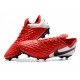 Scarpe da Calcio Nike Tiempo Legend VIII FG - Bianco Rosso