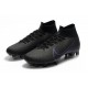 Nike Scapra Mercurial Superfly 7 Elite SE FG Nero