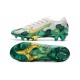 Mbappe Scarpe Nike Mercurial Vapor13 Elite FG ACC Grigio Verde Oro