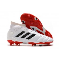 Scarpe da calcio adidas Predator Mania 19.1 FG ADV Bianco Nero Rosso